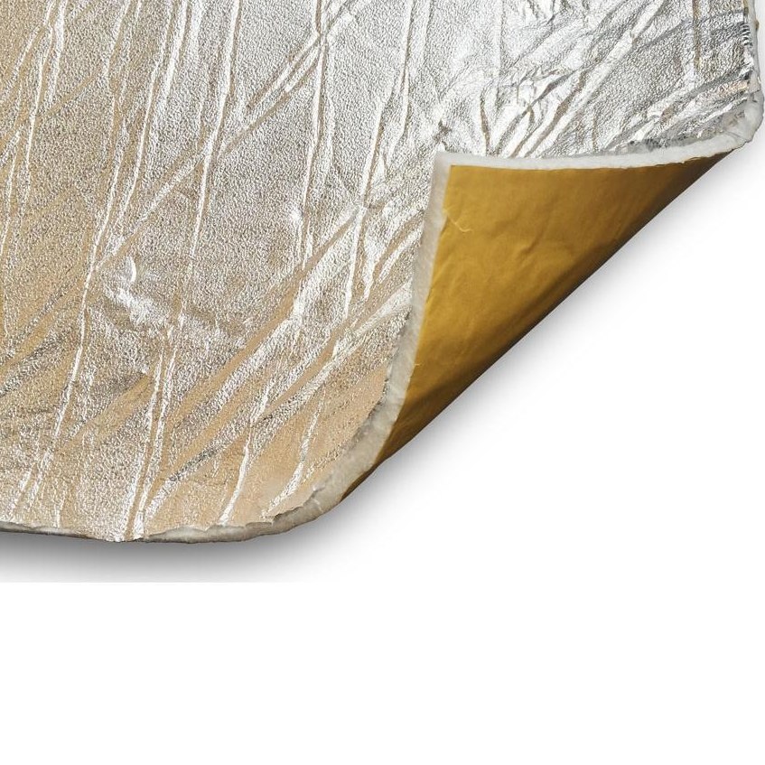 Thảm sợi thủy tinh với bề mặt nhôm chịu nhiệt